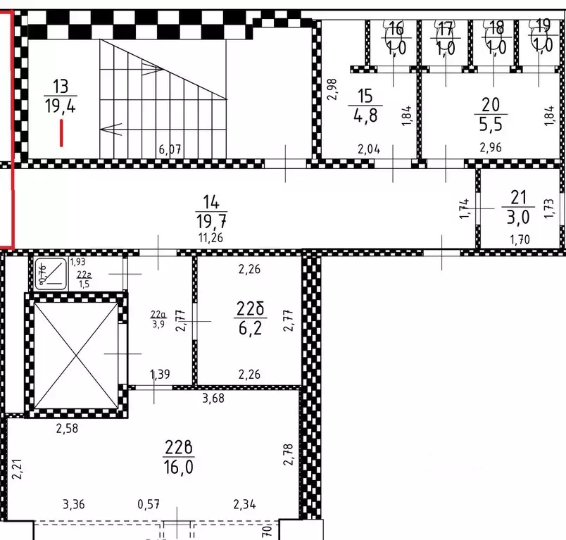 Помещение свободного назначения в Москва 5-й Донской проезд, 17 (537 ... - Фото 2