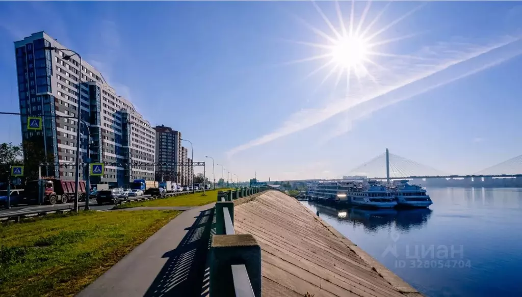 Студия Санкт-Петербург Октябрьская наб., 120 (23.34 м) - Фото 2