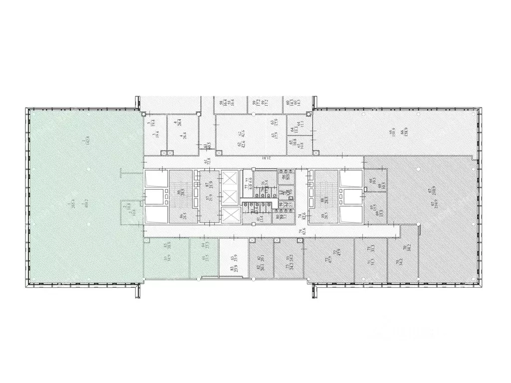 Офис в Москва Киевское шоссе, 22-й км, 6с1 (637 м) - Фото 2