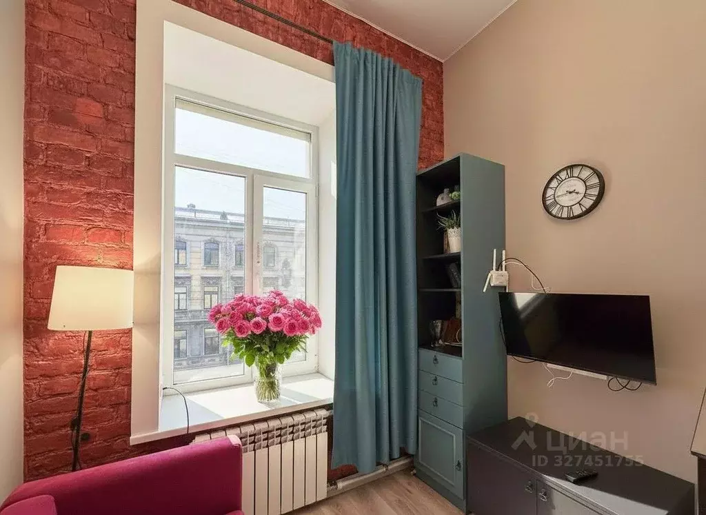 Студия Санкт-Петербург ул. Жуковского, 7-9 (16.0 м) - Фото 2