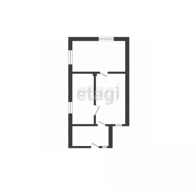 2-к кв. Смоленская область, Сычевка ул. Мира, 34 (30.7 м) - Фото 1