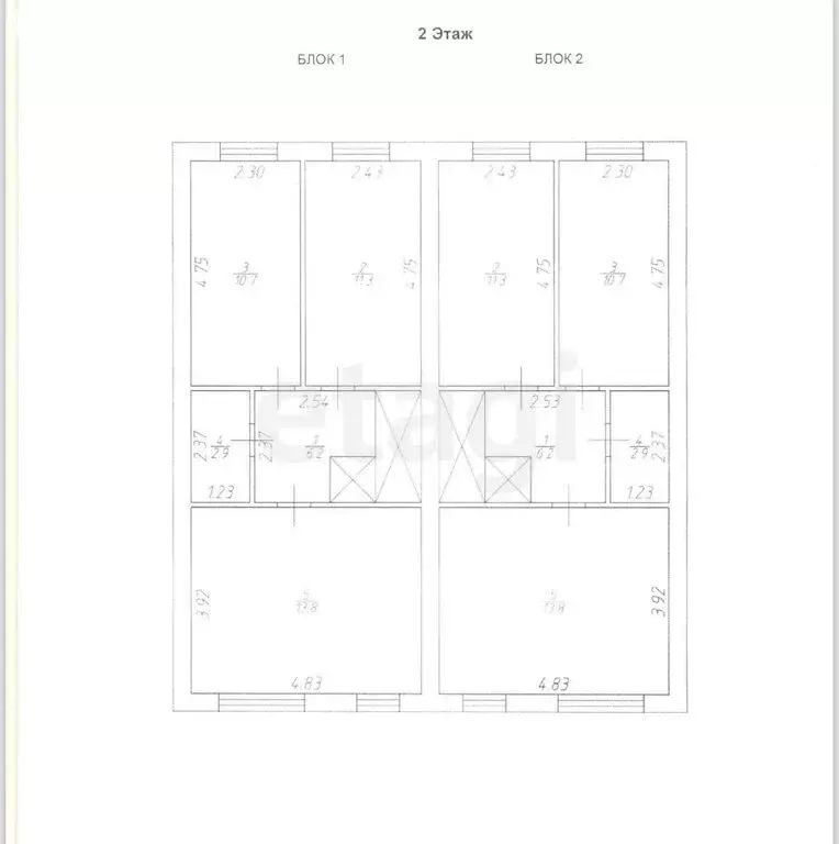 Дом в Малые Кабаны, улица Габдуллы Тукая (92 м) - Фото 2