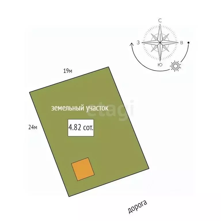 Участок в Санкт-Петербург Имени Я.М. Свердлова СНТ, ул. Северная, 43 ... - Фото 2