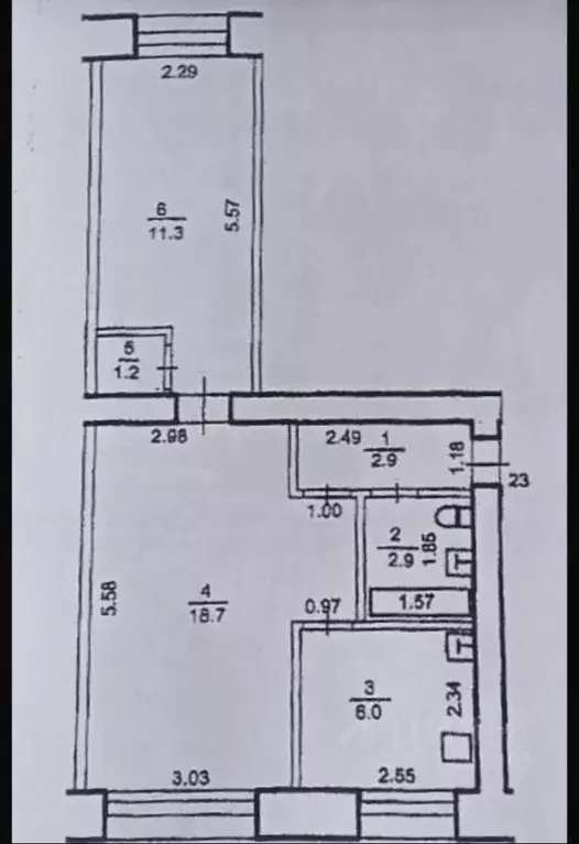 2-к кв. Башкортостан, Уфа ул. 50-летия Октября, 12 (43.0 м) - Фото 1