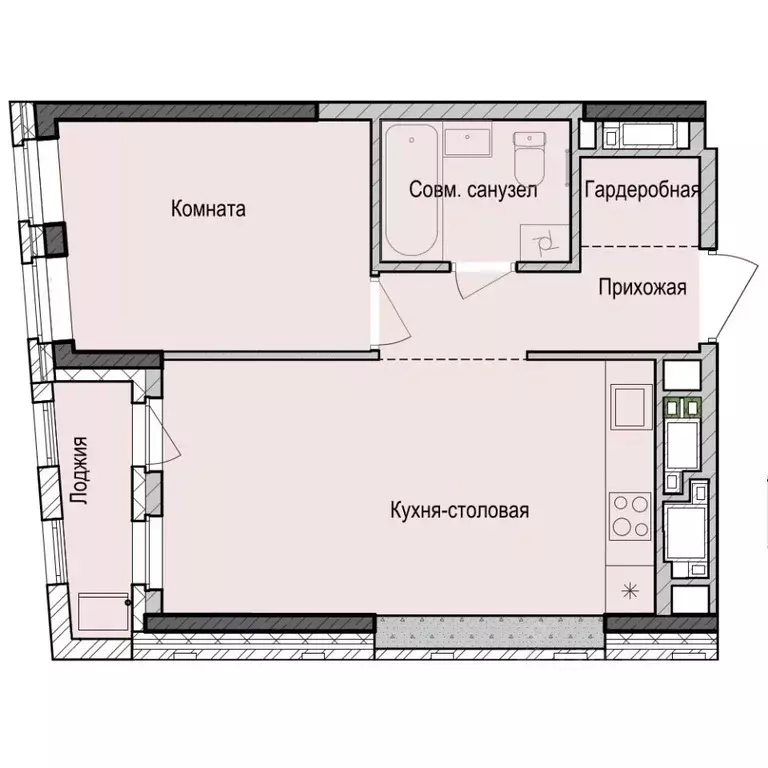 1-к кв. Татарстан, Казань Седьмое Небо жилрайон, Унай жилой комплекс ... - Фото 1