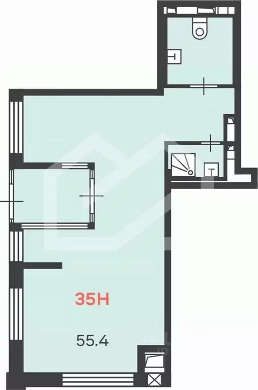 Помещение свободного назначения в Москва Краснодарская ул., 6 (55 м) - Фото 1
