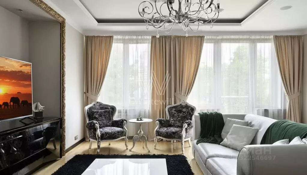 3-к кв. Москва ул. Большая Якиманка, 50 (140.0 м) - Фото 1