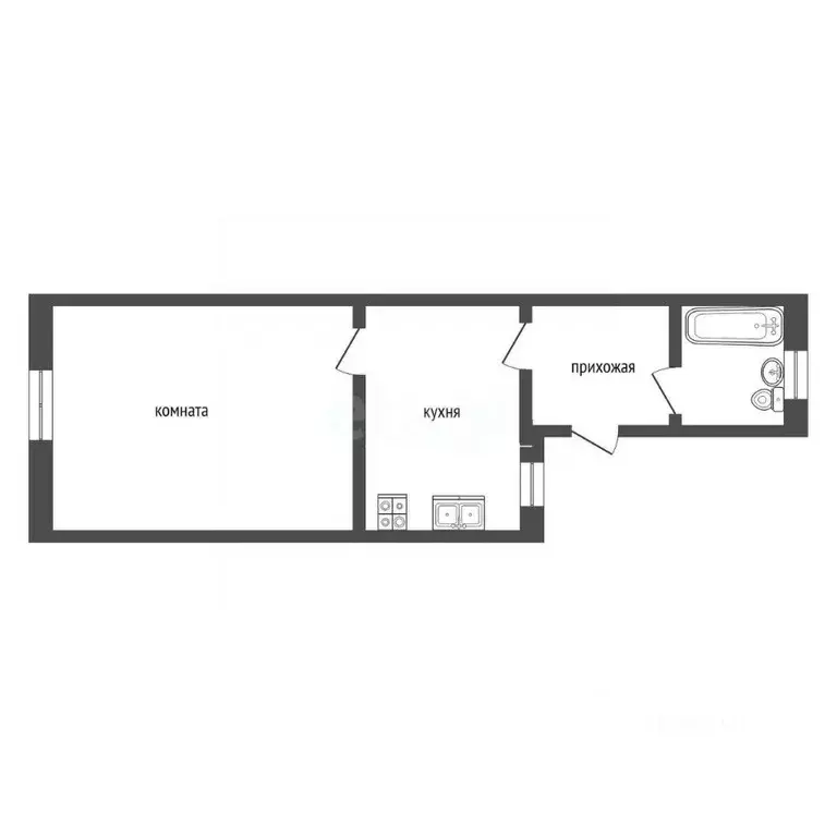 1-к кв. Владимирская область, Муром с. Якиманская Слобода, ул. ... - Фото 2