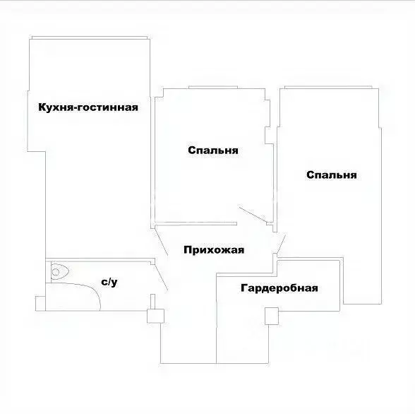 2-к кв. Ивановская область, Иваново ул. Кузнецова, 67 (75.5 м) - Фото 2