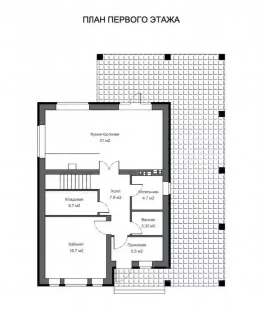 Коттедж в Башкортостан, Уфимский район, Таптыковский сельсовет, с. ... - Фото 2