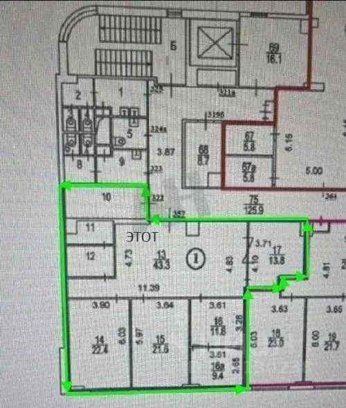 Офис в Москва Новослободская ул., 23 (162 м) - Фото 2