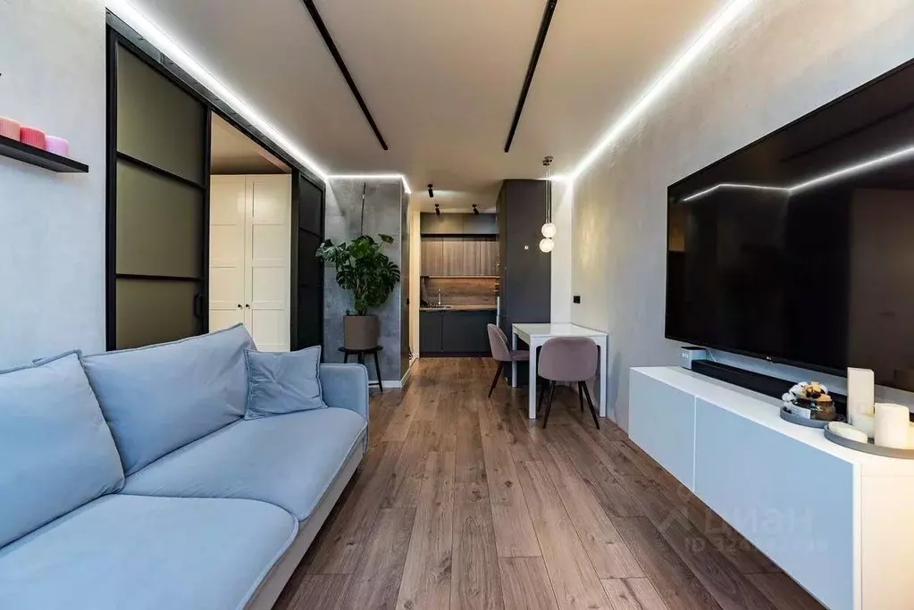 1-к кв. Свердловская область, Екатеринбург ул. Заводская, 73 (38.0 м) - Фото 1