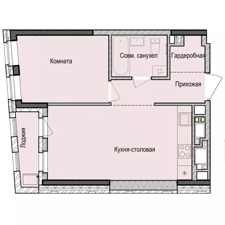 1-к кв. Татарстан, Казань Седьмое Небо жилрайон, Унай жилой комплекс ... - Фото 1