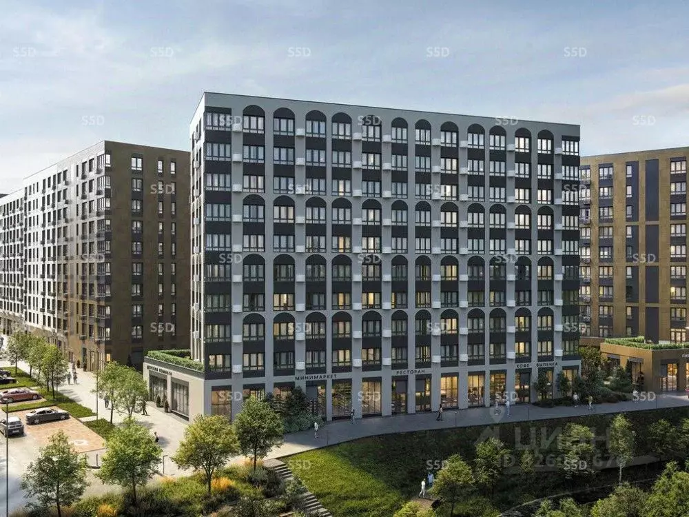 Помещение свободного назначения в Москва Родные кварталы жилой ... - Фото 1