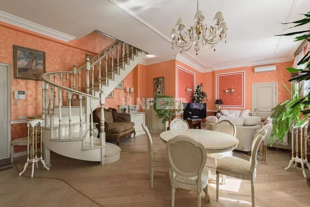 4-к кв. Москва Чистопрудный бул., 23С1 (129.3 м) - Фото 0