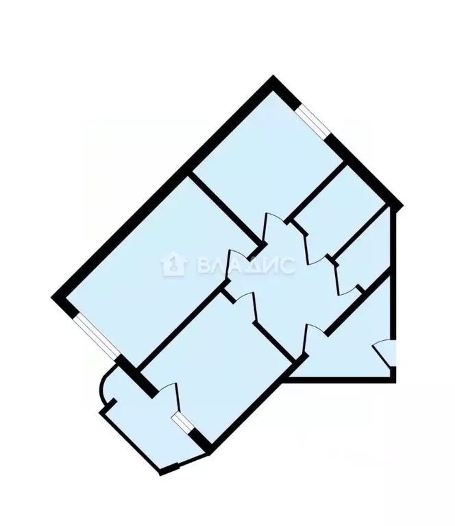 2-к кв. Московская область, Руза Северное сияние мкр, ул. Вишневая, 7 ... - Фото 0