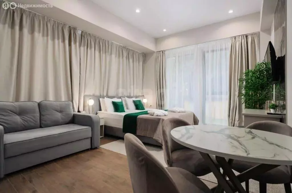 Квартира-студия: Сочи, улица Кирова, 95 (30.4 м) - Фото 1