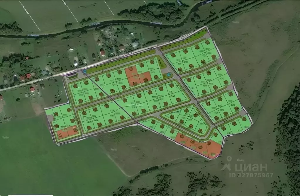 Участок в Ленинградская область, Тосненский район, Любанское городское ... - Фото 1