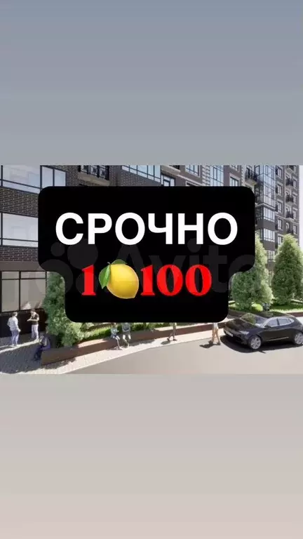 Квартира-студия, 33 м, 2/14 эт. - Фото 0