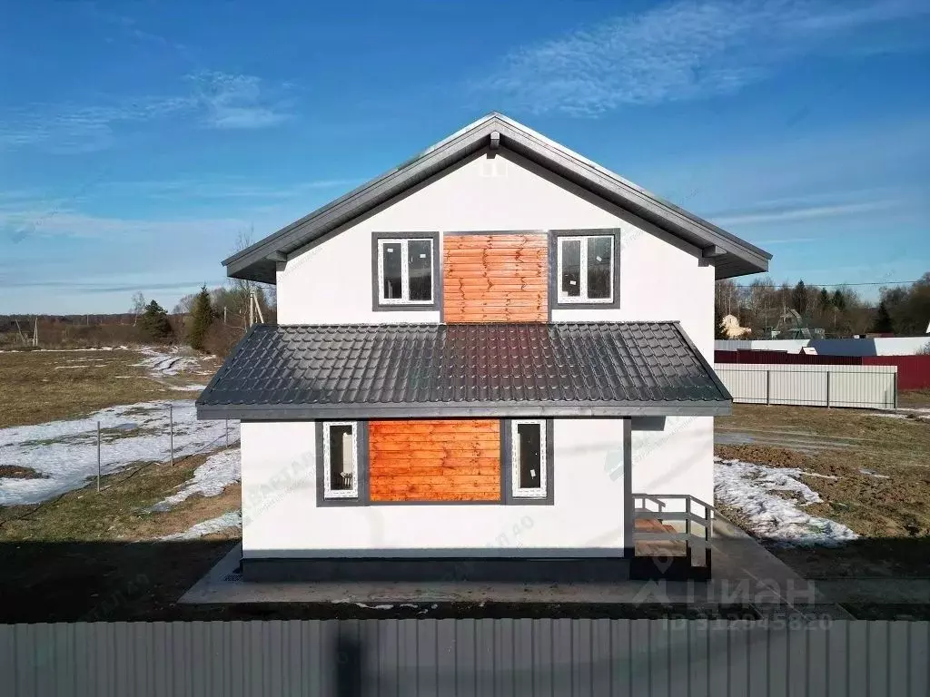 Дом в Калужская область, Боровский муниципальный округ, Совьяки с/пос, ... - Фото 2