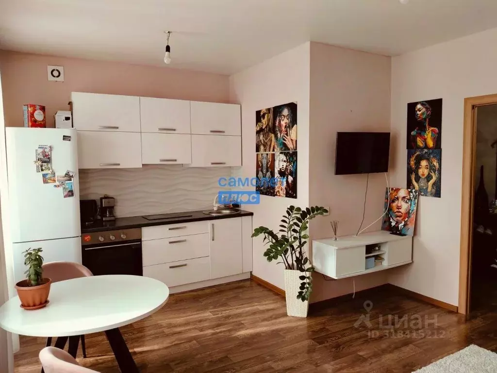 Студия Алтайский край, Бийск Ленинградская ул., 59/2 (28.2 м) - Фото 0
