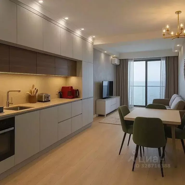 2-к кв. Крым, Ялта Приморский парк имени Гагарина кв-л, 9 (78.0 м) - Фото 1