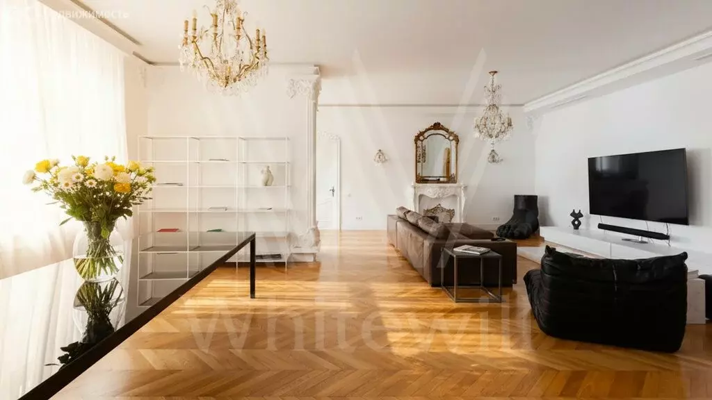 4-комнатная квартира: Москва, Хилков переулок, 1 (320 м) - Фото 1