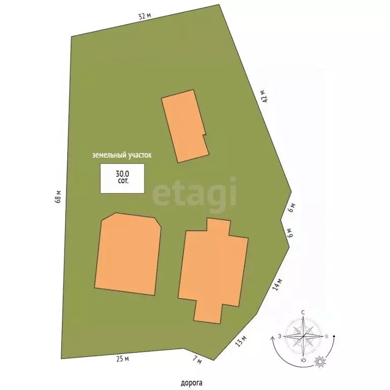 Дом в Псковская область, Себежское с/пос, д. Глубочица  (253 м) - Фото 2