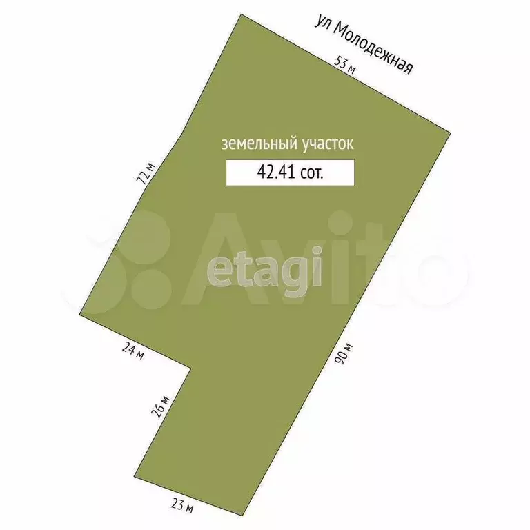 Дом 47,3 м на участке 42,4 сот. - Фото 0