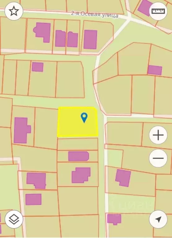 Участок в Ростовская область, Ростов-на-Дону пос. Кирпичный, пер. 2-й ... - Фото 1