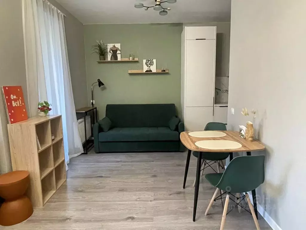 Студия Санкт-Петербург ул. Плесецкая, 24 (29.5 м) - Фото 2