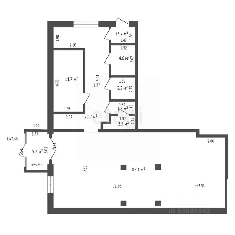 Офис в Забайкальский край, Чита Северный мкр, 73 (139 м) - Фото 1