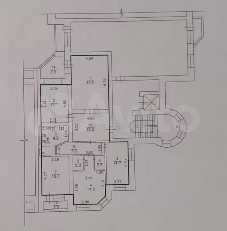 4-к. квартира, 134,4 м, 7/9 эт. - Фото 0