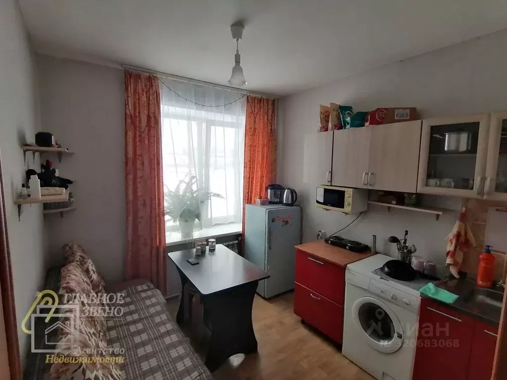 1-к кв. Новосибирская область, Обь Геодезическая ул., 7Б (32.8 м) - Фото 0