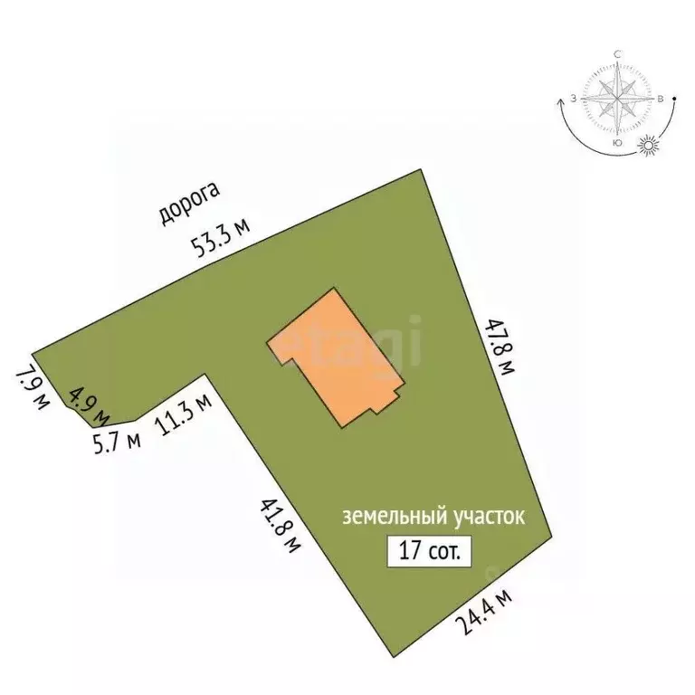 Дом в Крым, Алушта муниципальный округ, с. Нижнее Запрудное ул. ... - Фото 1