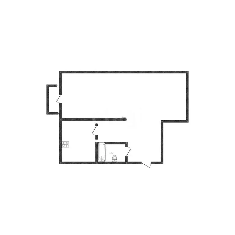 1-комнатная квартира: Ангарск, 82-й квартал, 13 (31 м) - Фото 1