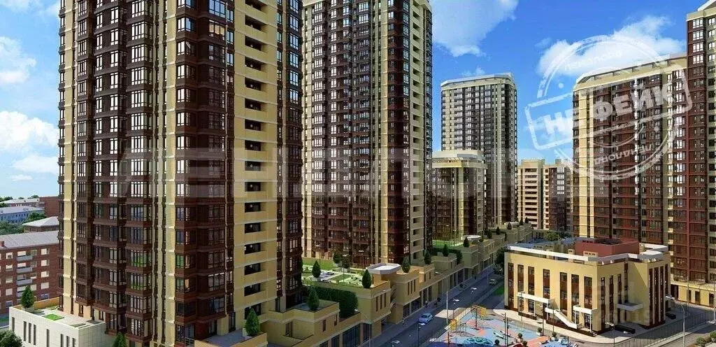 2-к кв. Ростовская область, Ростов-на-Дону ул. Ларина, 45с8 (58.5 м) - Фото 0