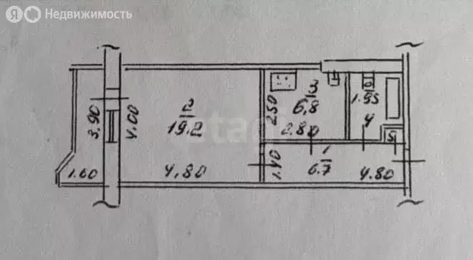 1-комнатная квартира: Липецк, Левобережная улица, 5 (36.9 м) - Фото 1