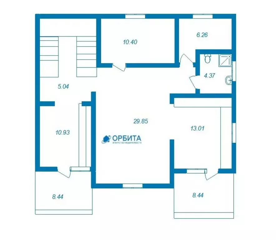 Дом в Тюменский муниципальный округ, деревня Патрушева (194 м) - Фото 1