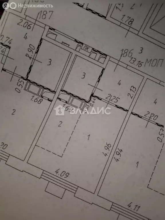 Квартира-студия: Москва, улица Берзарина, 32к2.2 (26.9 м) - Фото 1