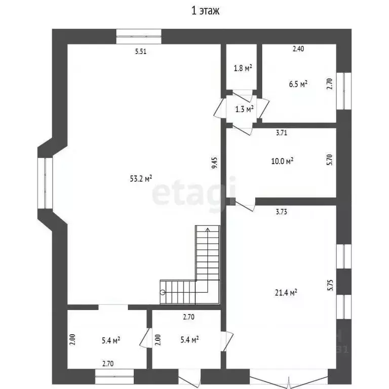 Дом в Ямало-Ненецкий АО, Новый Уренгой Лира ДНТ, ул. Видная, 9 (215 м) - Фото 2