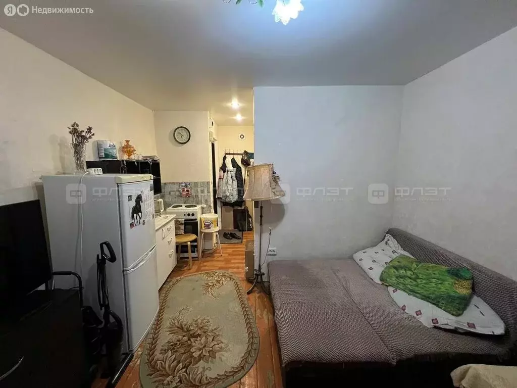 1-комнатная квартира: Казань, улица Химиков, 45 (18.2 м) - Фото 2