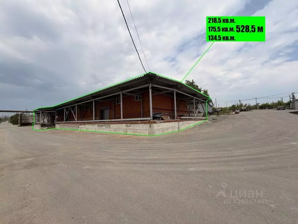 Склад в Саратовская область, Саратов ул. Кокуринская, 34Б (529 м) - Фото 1