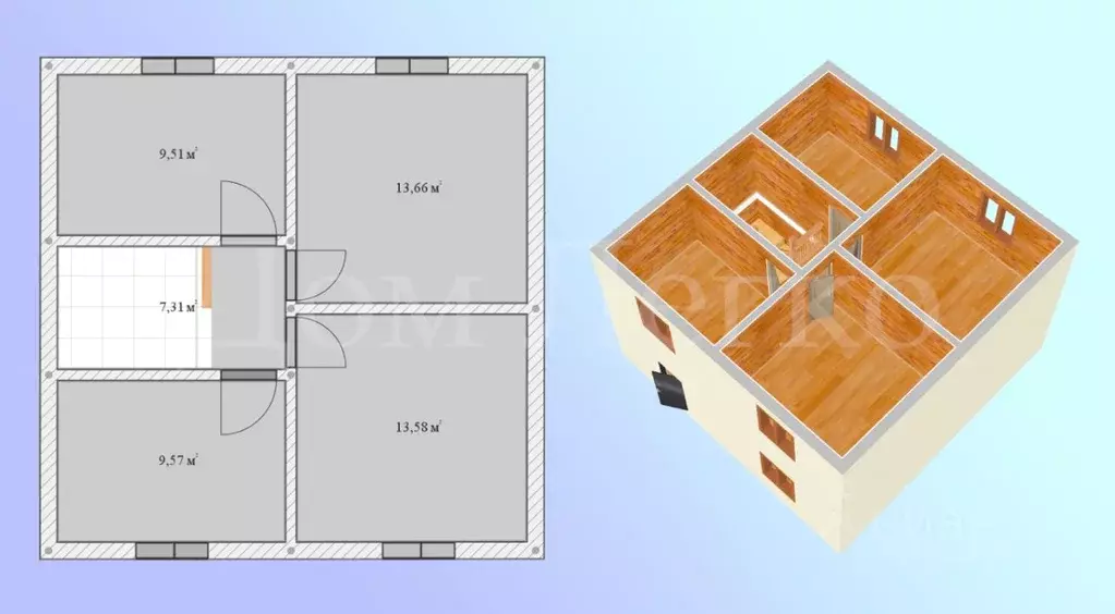 Дом в Ленинградская область, Приозерский район, Раздольевское с/пос, ... - Фото 2