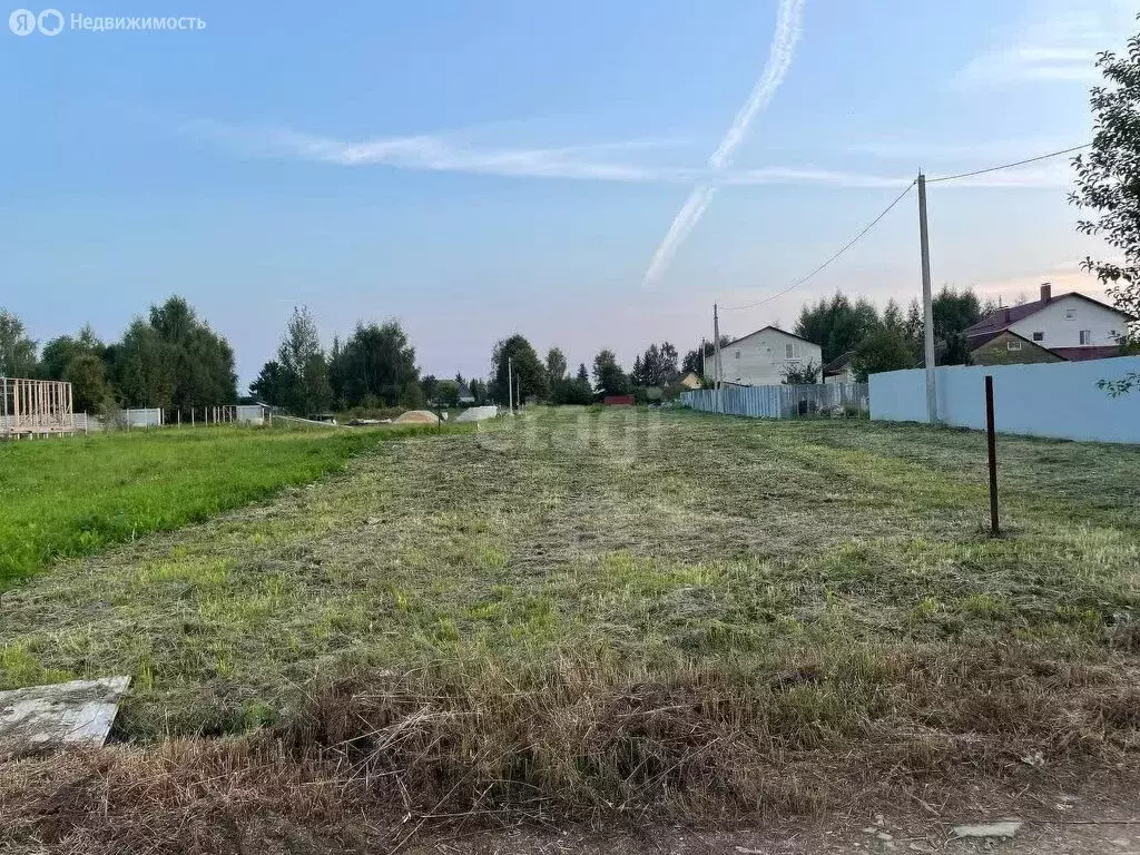 Участок в Ярославский муниципальный округ, деревня Бор (15 м) - Фото 1