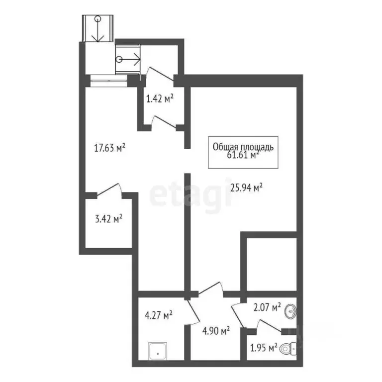 Помещение свободного назначения в Новосибирская область, Новосибирск ... - Фото 2