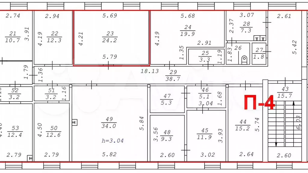 Продам офисное помещение, 23.4 м - Фото 1