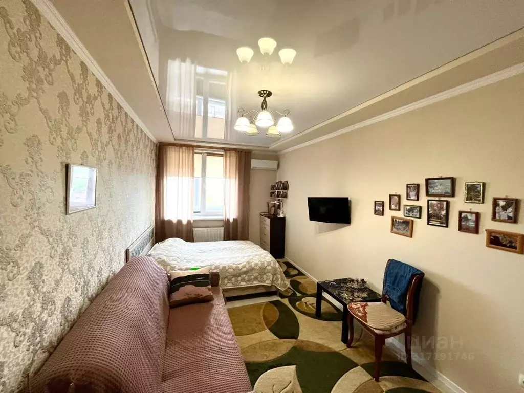 Квартира, 1 комната, 48 м - Фото 1