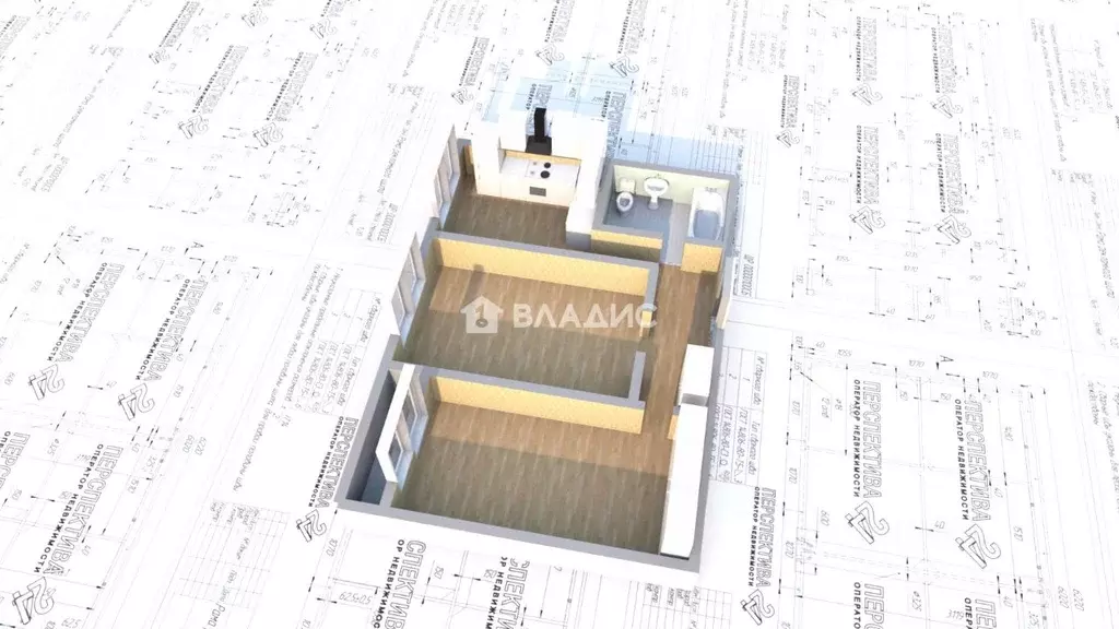 2-к кв. Иркутская область, Ангарск 29-й мкр, 28 (54.2 м) - Фото 2