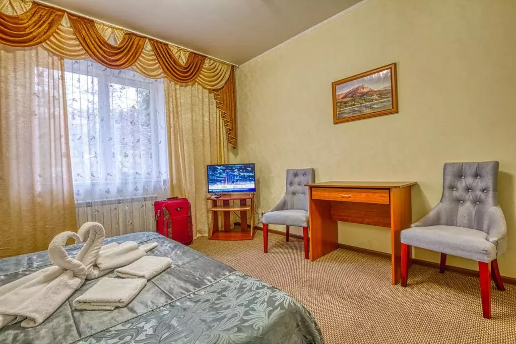Комната Крым, Алушта муниципальный округ, пос. Чайка ул. Багрова, 10 ... - Фото 1